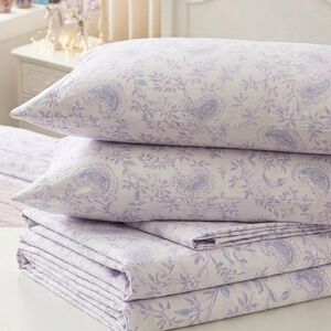 Pottery Barn Full Size Floral Paisley Print Fabric